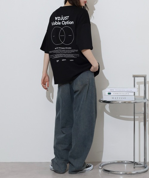 FUNALIVE(ファンアライブ)の「スムースダンボール オーバーサイズ プリントカットソー 接触冷感 UVカット 半袖(Tシャツ/カットソー・メンズ・ライトグレー系3/ブラック系その他3/ホワイト系その他3/ブラック/ライトグレー系1/ライトグレー系2/ホワイト/ホワイト系その他2/ブラック系その他2・LL/L/M)」の16枚目の写真