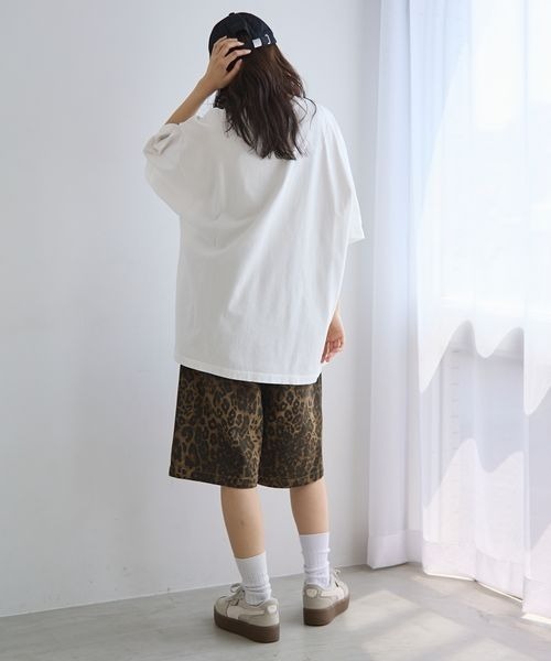 PBLIM（ページボーイリム）の「《UNISEX》レトロアメリカンルーズTシャツ【WEB限定アイテム】（Tシャツ/カットソー・レディース・オフホワイト/エンジ/チャコールグレー・MEDIUM/LARGE）」の13枚目の写真