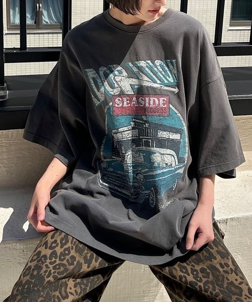 セール】《UNISEX》レトロアメリカンルーズTシャツ【WEB限定