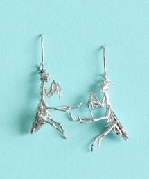 gargle（ガーグル）の「gargle ガーグル：サイエンスシリーズ　カマキリ　ピアス（ピアス（両耳用））」