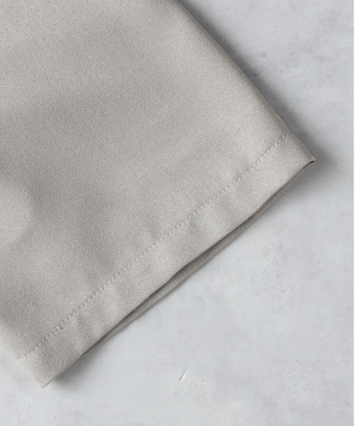 BACK NUMBER(バックナンバー)の「【BACK NUMBER】アムンゼン無地半袖シャツ(シャツ/ブラウス・メンズ・ベージュ/ブラック/サックスブルー/オリーブ・L/XL/M)」の7枚目の写真