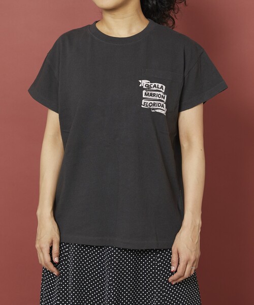セール】Freada/フリーダ Used Essence ポケット Tシャツ（T