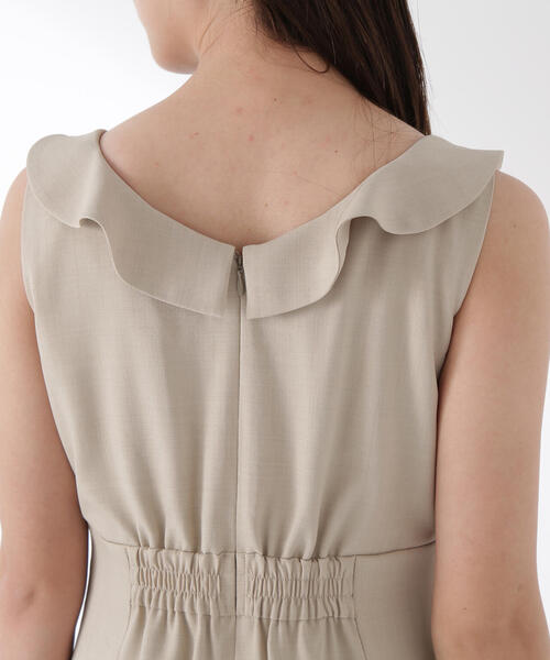 PROPORTION BODY DRESSING（プロポーションボディドレッシング）の「ラッフルナローワンピース / 1215240605（ワンピース・レディース・ブラウン/ベージュ・SMALL/MEDIUM/P/S）」の12枚目の写真