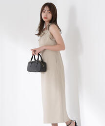 PROPORTION BODY DRESSING | ラッフルナローワンピース / 1215240605(ワンピース)