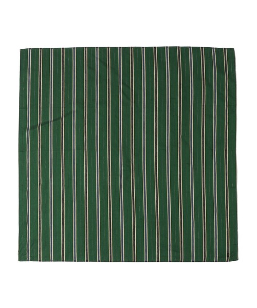 TOMORROWLAND （トゥモローランド）の「BODE ALUMINI STRIPE スカーフ（バンダナ/スカーフ・レディース・ダークグリーン・FREE）」の3枚目の写真