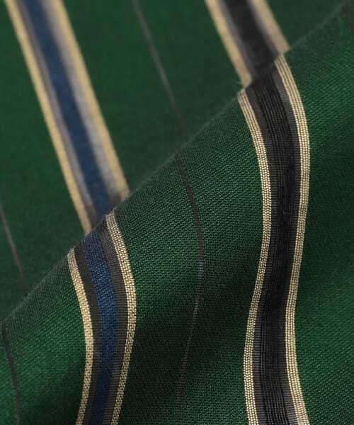 TOMORROWLAND （トゥモローランド）の「BODE ALUMINI STRIPE スカーフ（バンダナ/スカーフ・レディース・ダークグリーン・FREE）」の6枚目の写真