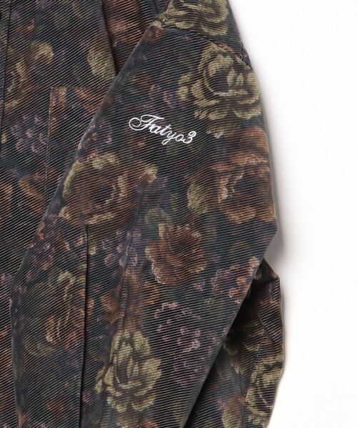 FAT（エフエイティー）の「GIGABLOSSOM（シャツ/ブラウス・メンズ・ブラック/グリーン/ネイビー・TITCH(M)/SKINNY(L)/FAT(XL)/JUMBO(XXL)）」の6枚目の写真