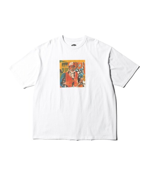 BEAMS T(ビームスティー)の「Taylor Simmons / T-SHIRT①(Tシャツ/カットソー・メンズ・ホワイト・S/M/L/XL)」の2枚目の写真