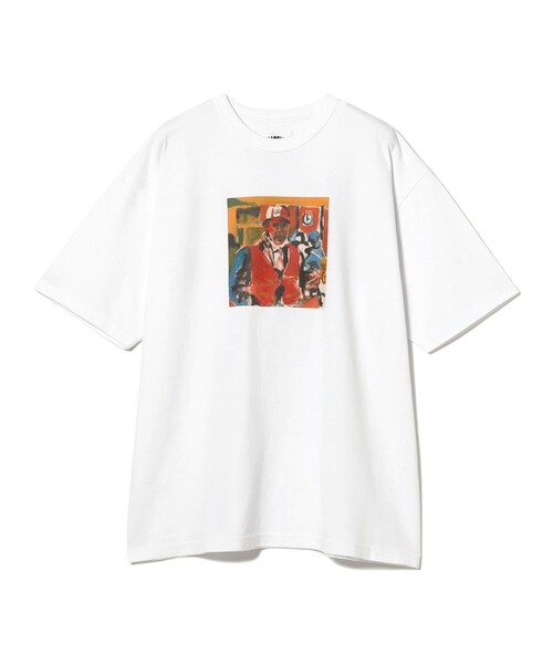 BEAMS T(ビームスティー)の「Taylor Simmons / T-SHIRT①(Tシャツ/カットソー・メンズ・ホワイト・S/M/L/XL)」の6枚目の写真