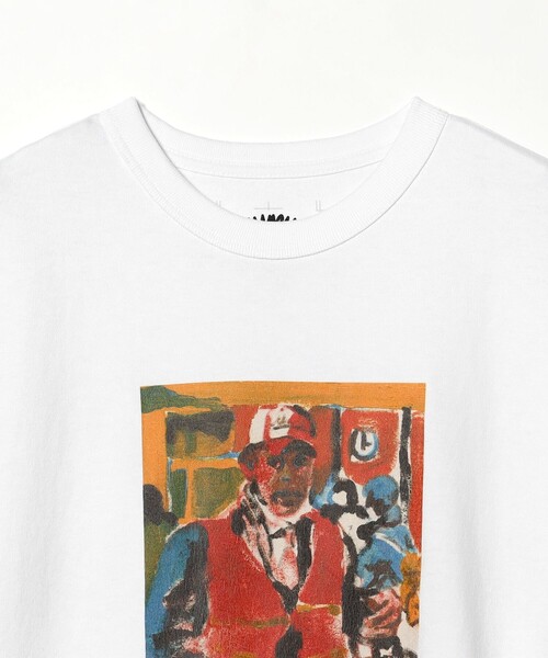 BEAMS T(ビームスティー)の「Taylor Simmons / T-SHIRT①(Tシャツ/カットソー・メンズ・ホワイト・S/M/L/XL)」の7枚目の写真
