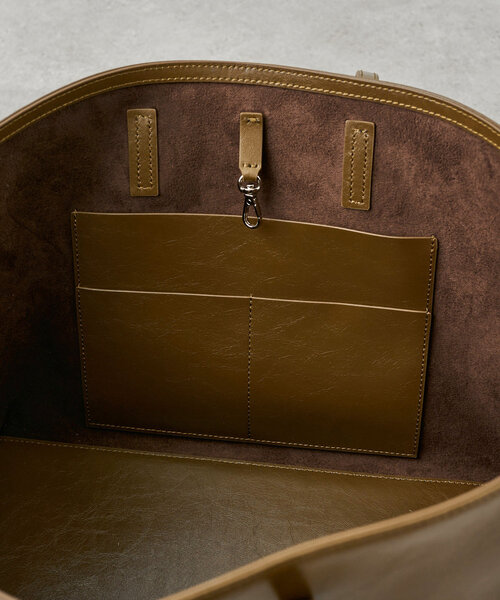 LIVETART（リヴェタート）の「レザートートバッグ（トートバッグ・レディース・ブラック/カーキ・FREE）」の21枚目の写真