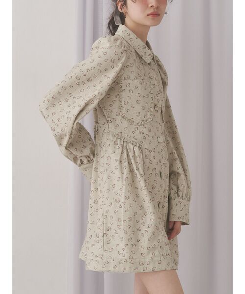 merry jenny floralフレアミニワンピース メリージェニー merry jenny