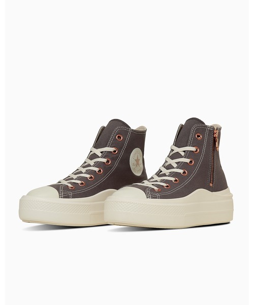 CONVERSE ALL STAR(コンバースオールスター)の「ALL STAR LIGHT PLTS II Z HI / オールスター ライト PLTS Ⅱ Z HI(スニーカー・レディース・グレー・3.5/7.5/7/6.5/5.5/5/4.5/4)」の1枚目の写真