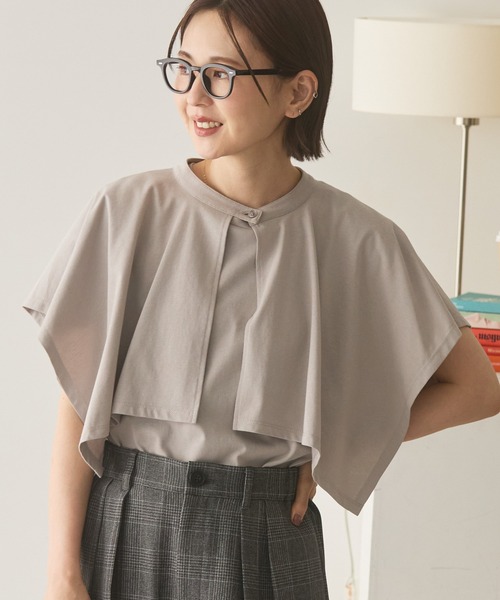 WEB限定】3WAYケープセットプルオーバー（Tシャツ/カットソー