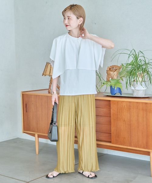 WEB限定】3WAYケープセットプルオーバー（Tシャツ/カットソー
