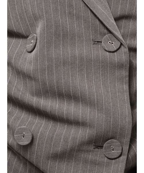 ギャザーリボンジャケットミニワンピース【セットアップ対応