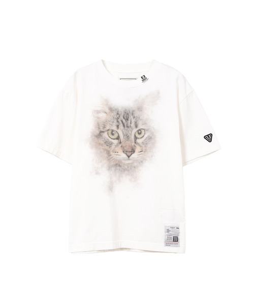 Maison MIHARA YASUHIRO（メゾンミハラヤスヒロ）の「Cat Printed T-shirt（Tシャツ/カットソー・レディース・ブラック/ブラウン/ホワイト・38/36/40）」の2枚目の写真