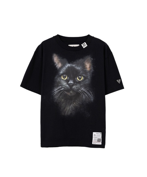 Maison MIHARA YASUHIRO（メゾンミハラヤスヒロ）の「Cat Printed T-shirt（Tシャツ/カットソー・レディース・ブラック/ブラウン/ホワイト・38/36/40）」の3枚目の写真