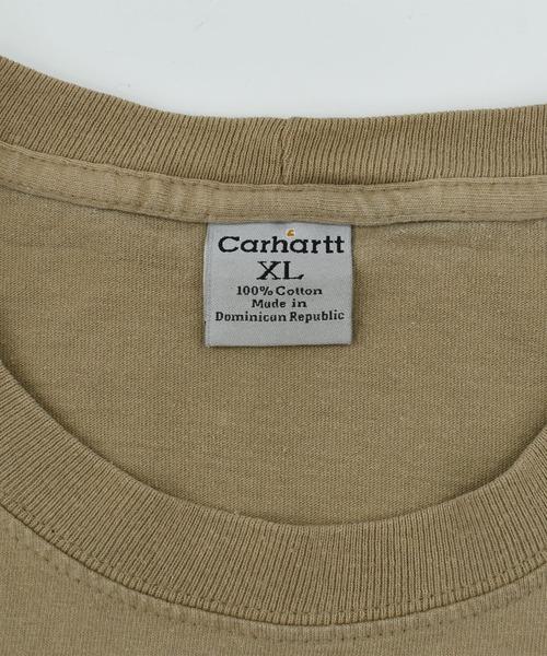 LABORATORY R(ラボラトリーアール)の「【USED】Carhartt ポケット付き Tシャツ(Tシャツ/カットソー・メンズ・ベージュ・X-LARGE)」の8枚目の写真