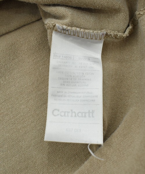 LABORATORY R(ラボラトリーアール)の「【USED】Carhartt ポケット付き Tシャツ(Tシャツ/カットソー・メンズ・ベージュ・X-LARGE)」の7枚目の写真