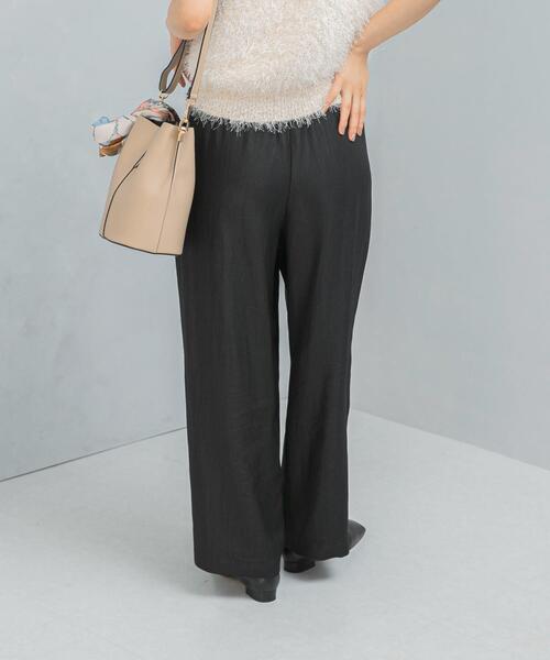 URBAN RESEARCH ROSSO WOMEN（アーバンリサーチ　ロッソ）の「ブライトツイルイージーパンツ（その他パンツ・レディース・ピンク/ブラック・FREE）」の21枚目の写真