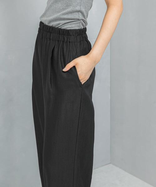 URBAN RESEARCH ROSSO WOMEN（アーバンリサーチ　ロッソ）の「ブライトツイルイージーパンツ（その他パンツ・レディース・ピンク/ブラック・FREE）」の5枚目の写真