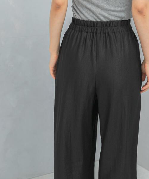 URBAN RESEARCH ROSSO WOMEN（アーバンリサーチ　ロッソ）の「ブライトツイルイージーパンツ（その他パンツ・レディース・ピンク/ブラック・FREE）」の7枚目の写真