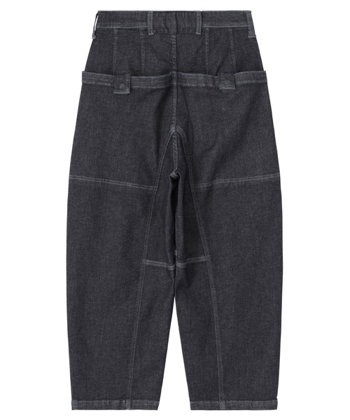 完売品⭐️タグ付き zucca ズッカ ハイパーストレッチデニム / パンツ　L ZUCCa / S ハイパーストレッチライトデニム / パンツ(S blue(12