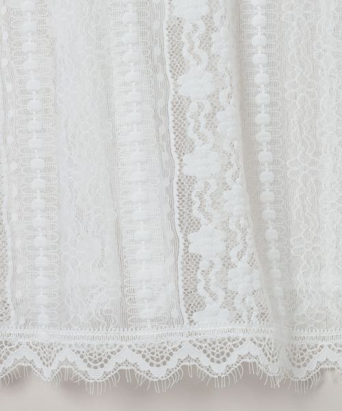 JEANASIS(ジーナシス)の「トリコットレースキャミソール/574731(その他トップス・レディース・ホワイト/ブラック/オレンジ系その他・FREE)」の17枚目の写真