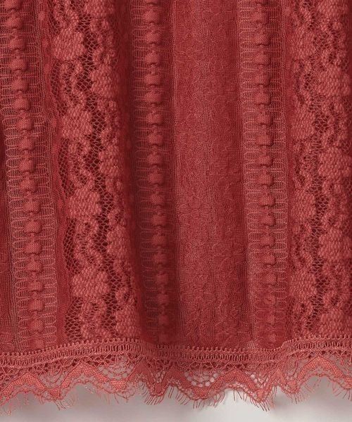 JEANASIS(ジーナシス)の「トリコットレースキャミソール/574731(その他トップス・レディース・ホワイト/ブラック/オレンジ系その他・FREE)」の18枚目の写真