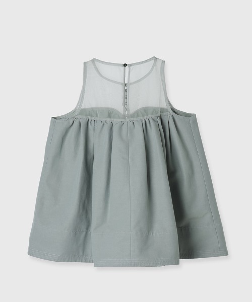 anuans（アニュアンス）の「スプレッドフレアブラウス（シャツ/ブラウス・レディース・セージグリーン/アイボリー/ブラック・F）」の16枚目の写真