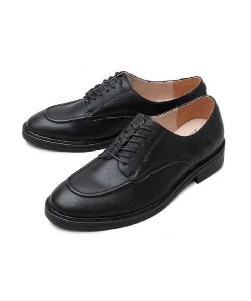 BACKYARD FAMILY(バックヤードファミリー)の「glabella Split Leather U-tip Shoes(ローファー・メンズ・ブラック・26cm/27cm)」の6枚目の写真