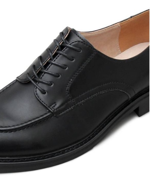BACKYARD FAMILY(バックヤードファミリー)の「glabella Split Leather U-tip Shoes(ローファー・メンズ・ブラック・26cm/27cm)」の8枚目の写真