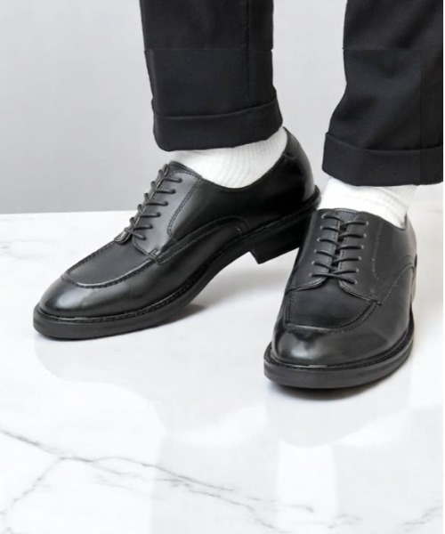 glabella Split Leather U-tip Shoes（ローファー）｜BACKYARD FAMILY