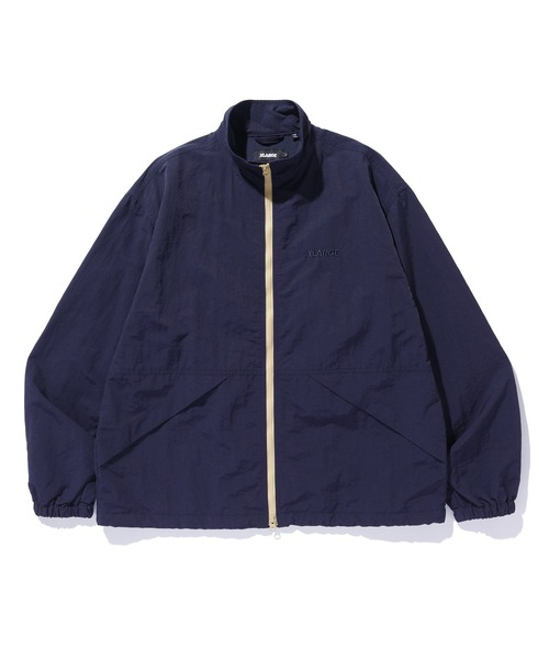 明治ラグビー2018-2022 ナイロンジャケット ネイビー 紫アクセント 55 TRACK NYLON JACKET（ナイロンジャケット）｜XLARGE（エクストラ