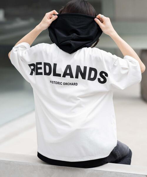 WEGO(ウィゴー)の「WEGO/接触冷感エンボスロゴグラフィックパーカーT(Tシャツ/カットソー・メンズ・ブラック/スミクロ/ダークグリーン/ホワイト・MEDIUM/LARGE)」の2枚目の写真
