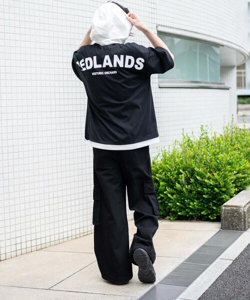 WEGO(ウィゴー)の「WEGO/接触冷感エンボスロゴグラフィックパーカーT(Tシャツ/カットソー・メンズ・ブラック/スミクロ/ダークグリーン/ホワイト・MEDIUM/LARGE)」の18枚目の写真