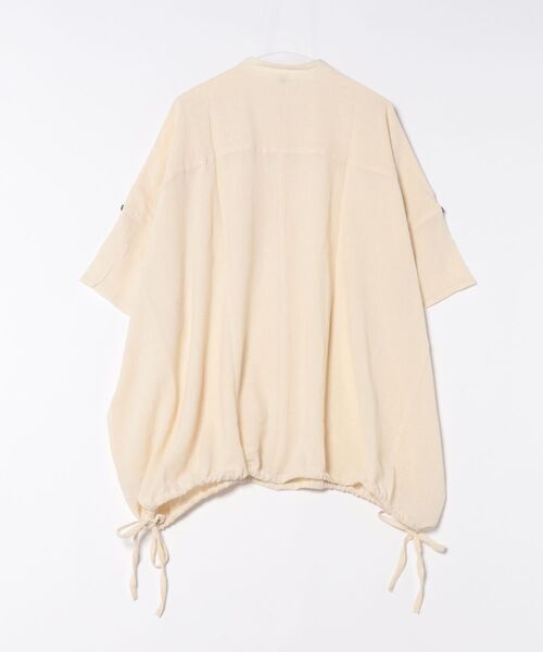 チャイハネ（チャイハネ）の「【チャイハネ】サラナ変形メンズバンドカラーシャツ（シャツ/ブラウス・メンズ・パープル/ベージュ/イエロー・FREE）」の4枚目の写真