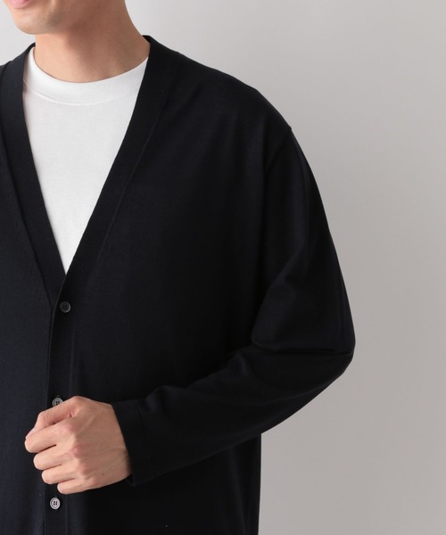 GLOBAL WORK（グローバルワーク）の「洗えるサラサラサマーカーデ/525967（カーディガン/ボレロ・メンズ・ブラウン/グレイッシュベージュ/ネイビー・XL/L/M/S）」の20枚目の写真