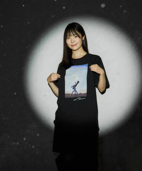 CONVERSE TOKYO（コンバーストウキョウ）の「【この夏の星を見る】STAR CATCH TEE（Tシャツ/カットソー・レディース・ブラック・FREE）」の8枚目の写真