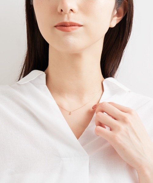 Jewel closet by L&Co.（ジュエルクローゼットバイエルアンドコー）の「K10 1粒 ダイヤモンド 0.05ct ネックレス（ネックレス・レディース・ゴールド系その他2/ゴールド系その他3/ゴールド系その他/ゴールド系その他4・FREE）」の18枚目の写真