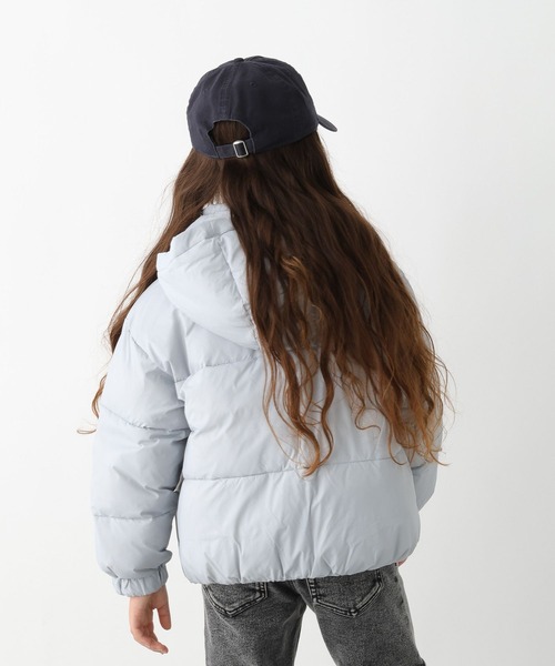 GLOBAL WORK(グローバルワーク)の「ライトウォーム2WAYパファー/495929(ダウンジャケット/コート・キッズ・ブラック/サックスブルー/アイボリー・130cm/140cm/150cm/160cm)」の18枚目の写真