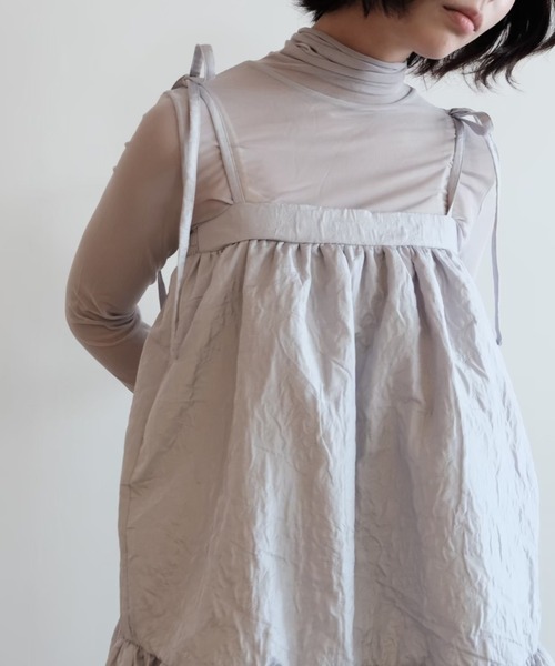 HONEY MI HONEY(ハニーミーハニー)の「sheer mesh tops(Tシャツ/カットソー・レディース・グレー/ピンク/ブラウン・FREE)」の22枚目の写真