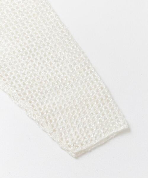 URBAN RESEARCH ROSSO WOMEN（アーバンリサーチ　ロッソ）の「スパンコールシアーニット（ニット/セーター・レディース・オフホワイト/ブルー系その他・FREE）」の17枚目の写真