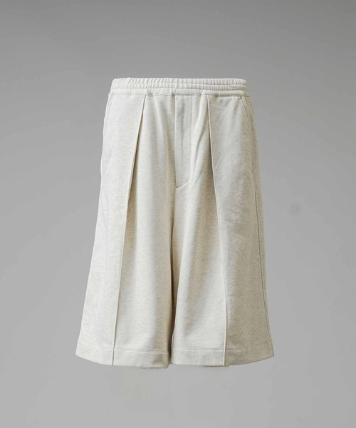MAISON SPECIAL（メゾンスペシャル）の「《UNISEX》Prime-Wide Sweat Shorts/プライムワイドスウェットショーツ【MAISON SPECIAL/メゾンスペシャル】（スウェットパンツ・メンズ・ブラック/グレー/オフホワイト/ミント・1/2/0）」の18枚目の写真