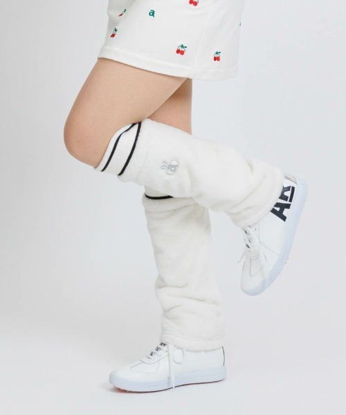 セール】<LADIES>ファー素材レッグウォーマー（レッグウォーマー