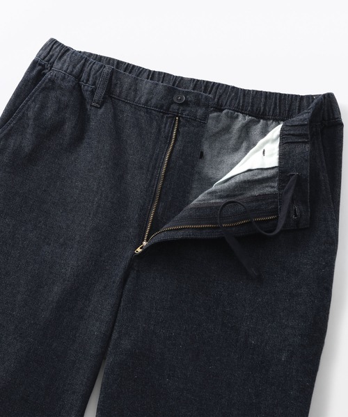 無印良品(ムジルシリョウヒン)の「紳士 洗いざらしデニムイージーパンツ インディゴ(デニムパンツ・メンズ・ダークネイビー・S/M/L/XL)」の2枚目の写真
