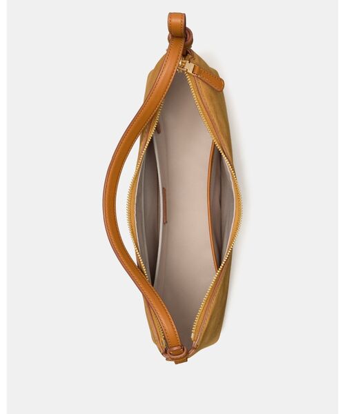 kate spade new york(ケイトスペード ニューヨーク)の「ループ スエード ショルダー バッグ(ショルダーバッグ・レディース・ブラウン・ONESIZE)」の3枚目の写真