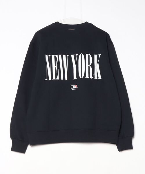 NEW ERA(ニューエラ)の「【NEW ERA】Powered by GORO NAKATSUGAWA(MIN-NANO) Oversized Sweat Crew Neck OS SW CN GORO NEYYAN NVY 裏毛 オーバーサイズド スウェット クルーネック ニューヨーク・ヤンキース ネイビー(スウェット・メンズ・ネイビー・X-LARGE/MEDIUM/LARGE)」の9枚目の写真
