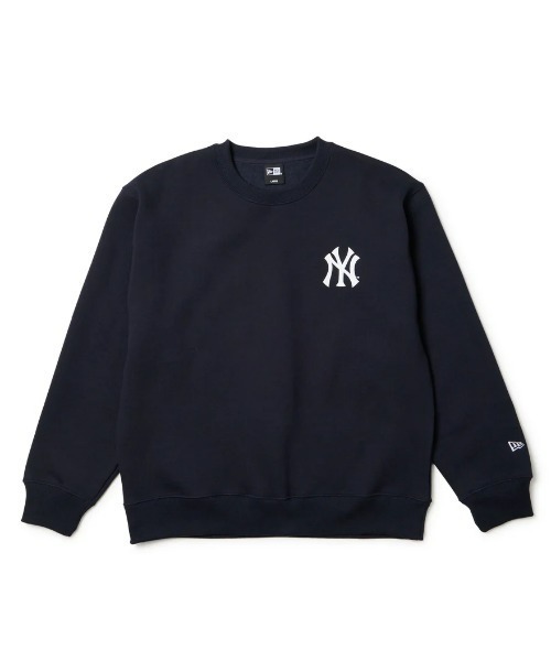 NEW ERA(ニューエラ)の「【NEW ERA】Powered by GORO NAKATSUGAWA(MIN-NANO) Oversized Sweat Crew Neck OS SW CN GORO NEYYAN NVY 裏毛 オーバーサイズド スウェット クルーネック ニューヨーク・ヤンキース ネイビー(スウェット・メンズ・ネイビー・X-LARGE/MEDIUM/LARGE)」の2枚目の写真